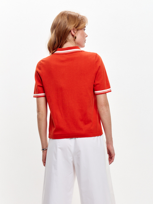 Поло из хлопка и кашемира