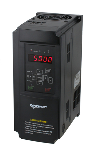 Преобразователь частоты INNOVERT IBD113P43E (11 кВтx380 В), выходной ток 25 А