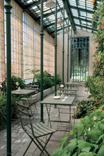 Стол металлический складной Arc en Ciel