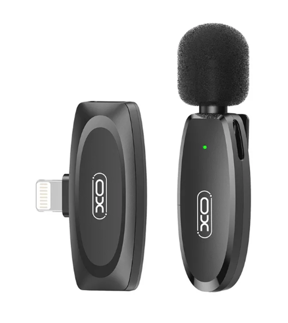 Микрофон беспроводной MKF08B Lightning wireless Collarclip microphone