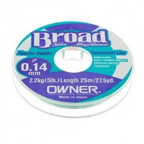 Леска Owner Broad зимняя 0.16мм 25м