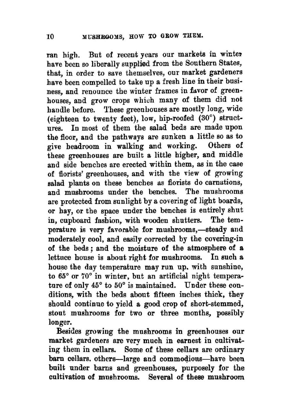 Mushrooms. how to grow them: a practical treatise on mushroom culture for profit and pleasure | William Falconer