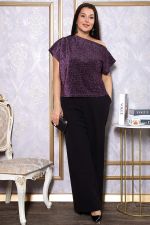 Блуза Бри (пурпурная) Б14730-35М LT Collection