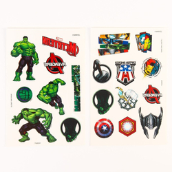 Игровой набор Игровой набор "Мстители" сделай маску+переводки, Халк  MARVEL   7160024 И