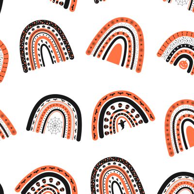 Хэллоуин радуга