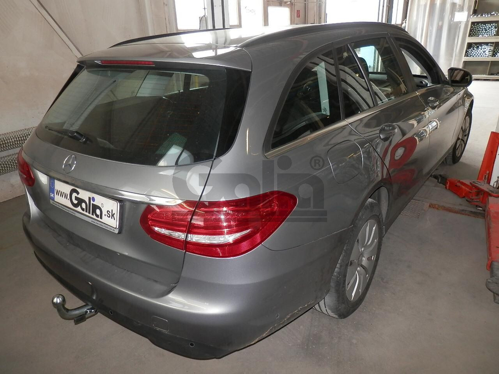 Фаркоп оцинкованный Galia M141C для Mercedes C-Class 2014-(паспорт и сертификат в комплекте)(без электрики)