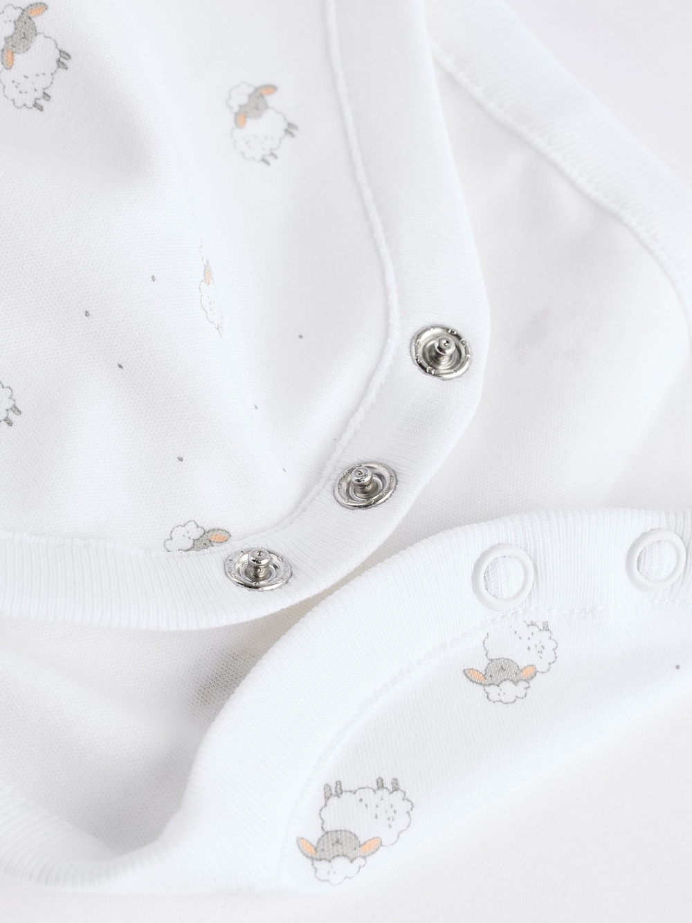 Боди с коротким рукавом для малышей Next K79-886, 7 шт., Белый