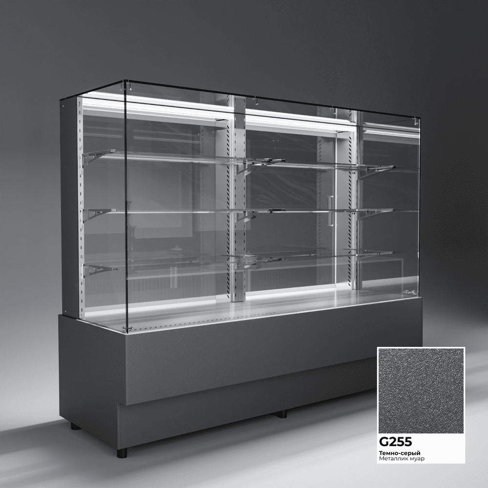 Напольная кондитерская холодильная витрина Finist AIR DOUBLE