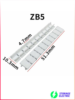 Маркировка клемм WKDQ, комплект для маркировки контактов (71-80), 10 шт.