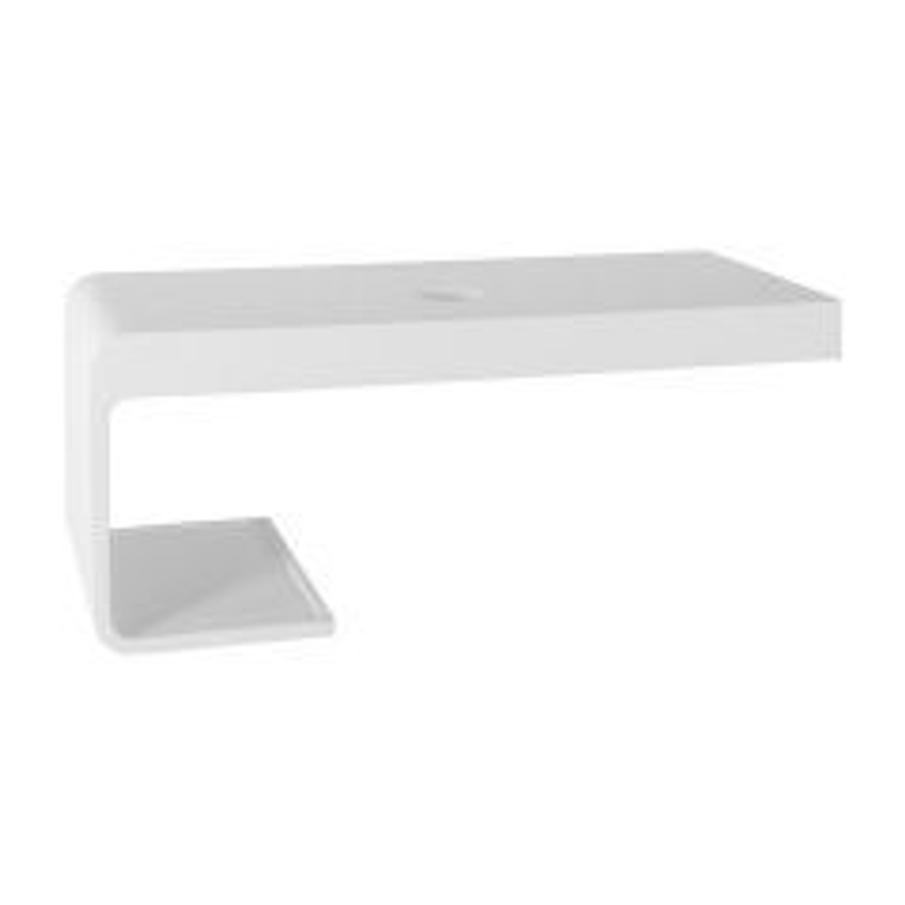 Консоль под раковину Aquanet Corner K7L 100, матовая