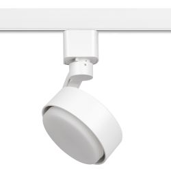 Трековый светильник однофазный ЭРА TR41-GX53 WH GX53 Белый | Однофазные светильники под лампу