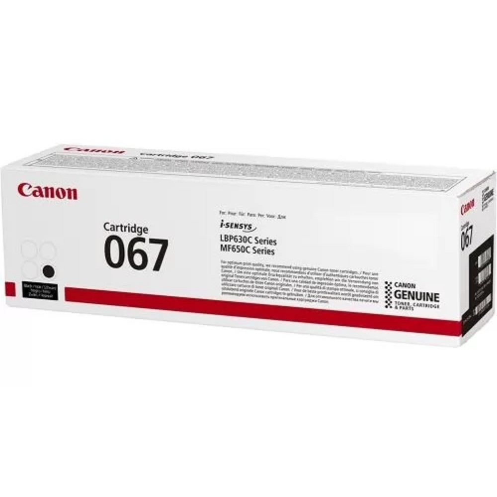 Картридж Canon Cartridge 067BK 5102C002 тонер-картридж для i-SENSYS LBP631CW LBP631, LBP633Cdw LBP633, MF651Cw MF651, MF655Cdw MF655, MF657Cdw MF657, Black