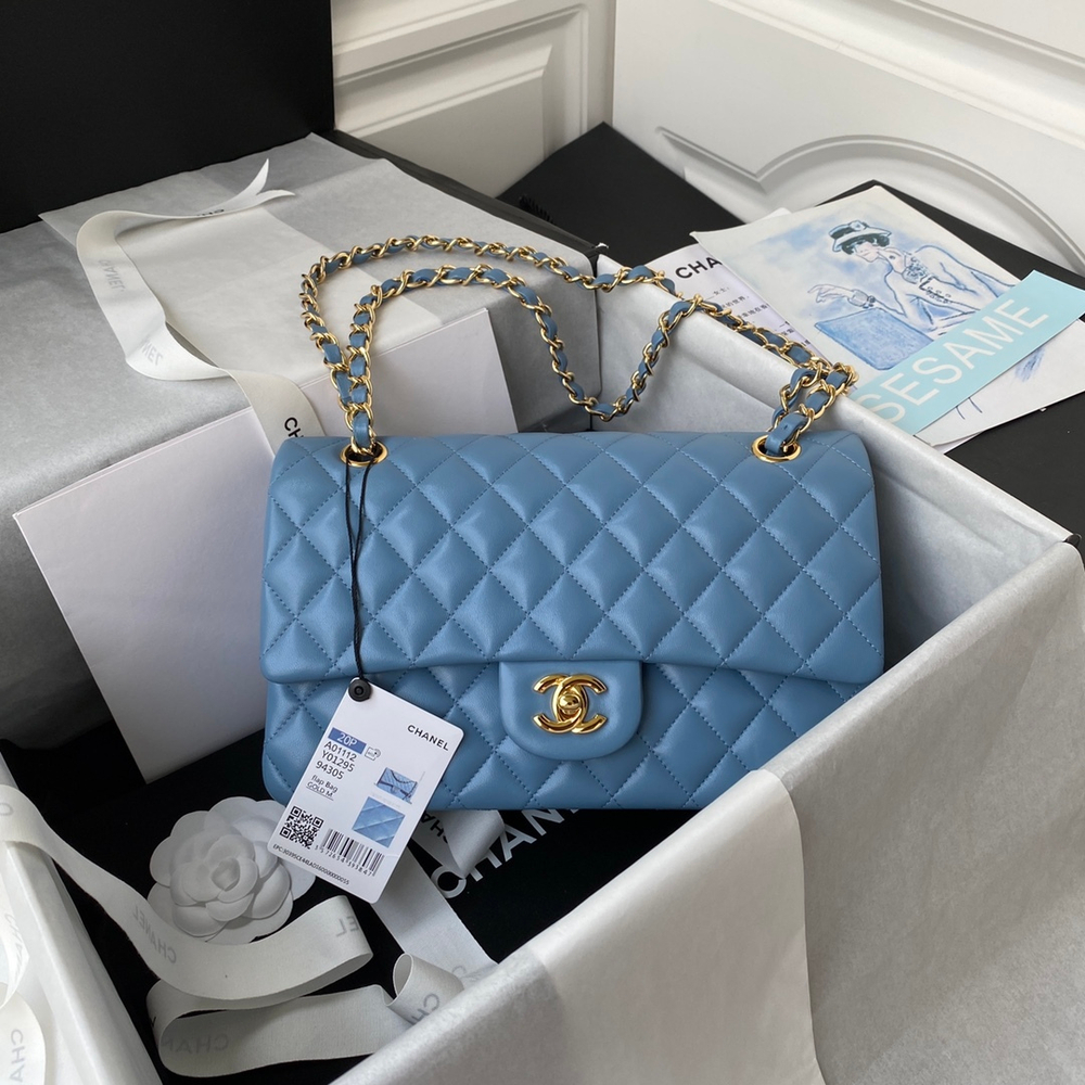 Chane1 Classic Flap Bag 25 cm