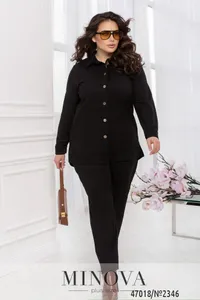 Костюм 2346-черный Minova