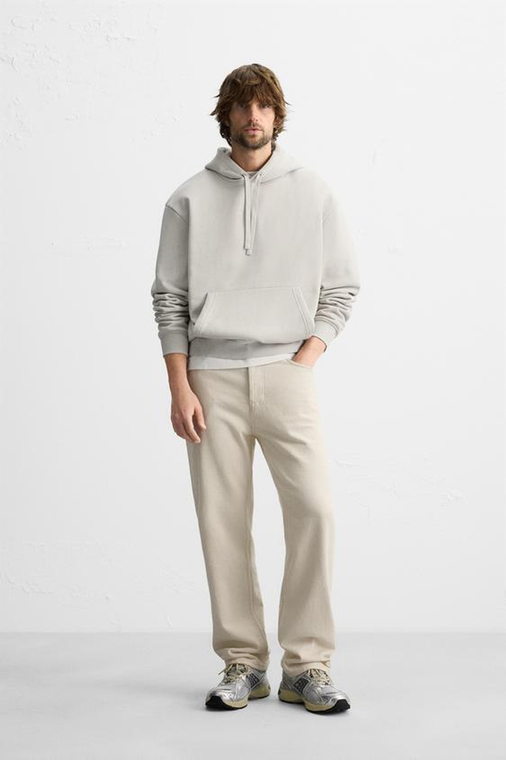 ZARA ХУДИ, ЦВЕТ ЛЬДА