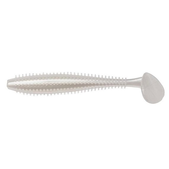 Виброхвост несъедоб. Shaggy 3,35&#39;/8,5 см Pearl 30шт. (HS-16-013-N-30) Helios