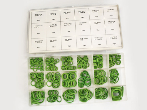 Набор резиновых прокладок (270 шт) зеленые (KING COMPANY)