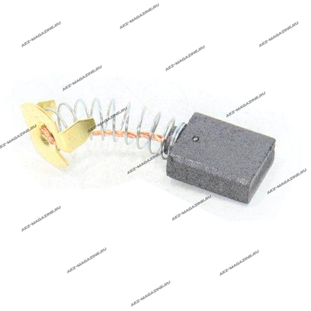 Электроугольная щетка 6,3х13,5х16 Пружина, пятак-уши (для СВ-153)