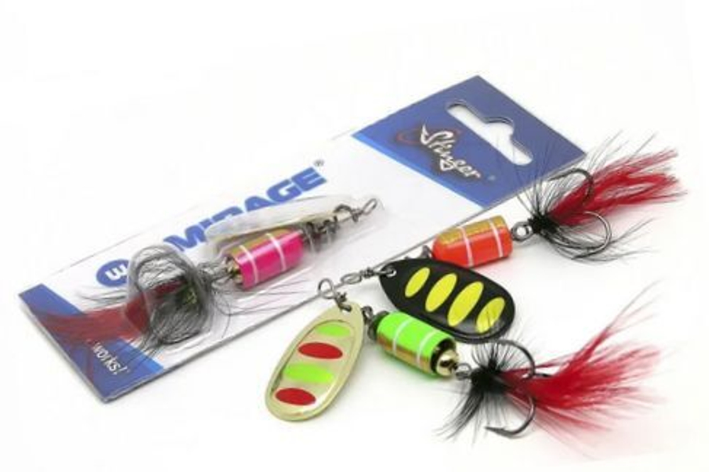 Блесна для рыбалки вертушка Mirage #4 10,4гр #001