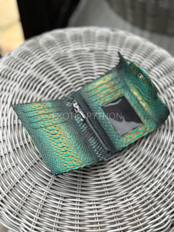 Кошелёк из натуральной кожи питона WA-258