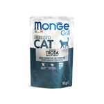 Влажный корм для стерилизованных кошек с форелью Monge Cat Grill 0,085кг