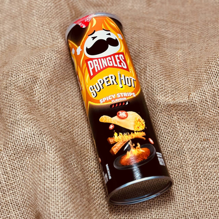 Чипсы острый 4 из 5 «Pringles» 110 грамм, Китай