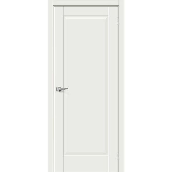Купить Межкомнатная дверь экошпон Прима-10 White Matt глухая