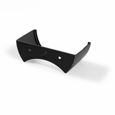 Настенный кронштейн для фронтальной установки Яндекс станций (Яндекс-Алиса) mini2, 3D печать, черный