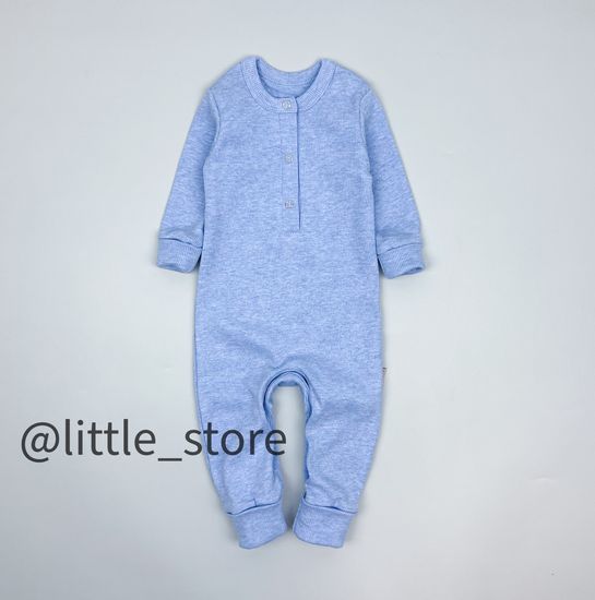 Комбинезон из кашкорсе "New" Голубой меланж