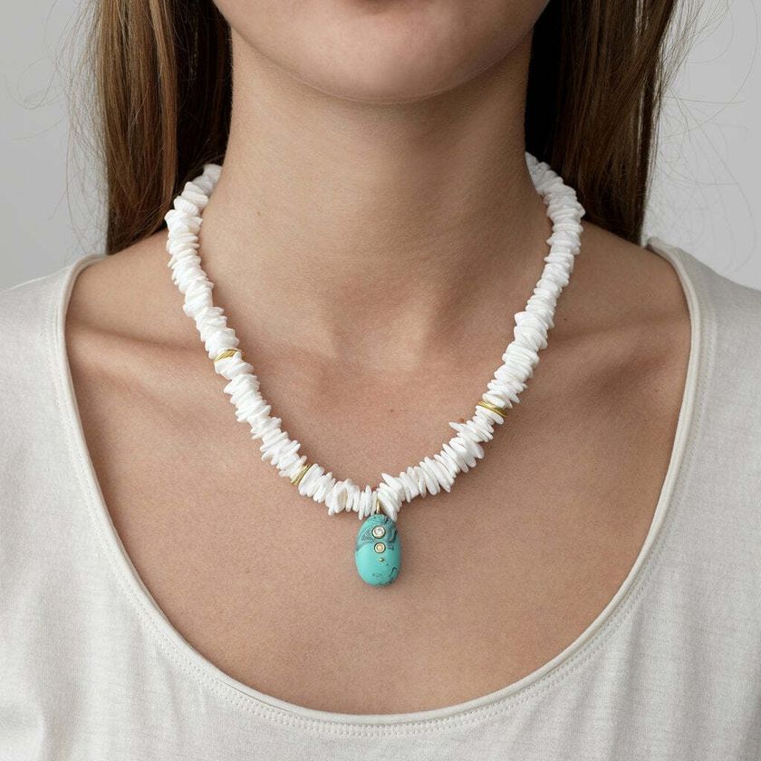 Pebble Bleach Necklace