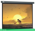 Проекционный экран Cactus CS-PSW-124X221-SG серый