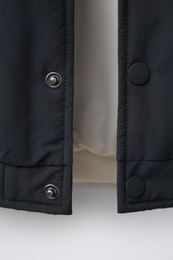 ZARA НЕПРОМОКАЕМЫЙ БОМБЕР С НАШИВКАМИ NBA ©, АНТРАЦИТОВО-СЕРЫЙ