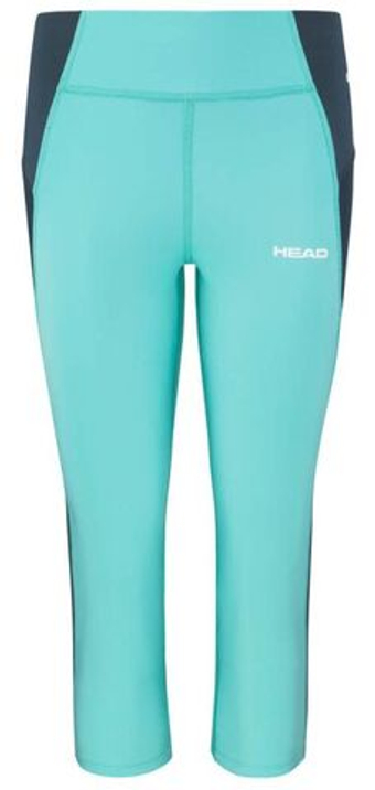 Leginsy Head Power 3/4 Tights - Бирюзовый
