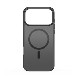 Матовый противоударный чехол черного цвета с MagSafe для iPhone 17 Pro Max, серия Yind Series от Dux Ducis