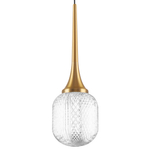 738011 Люстра ACRILE 7W LED 429LM 360G ЗОЛОТО 3000K