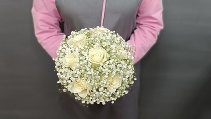 Свадебный букет «Белый»