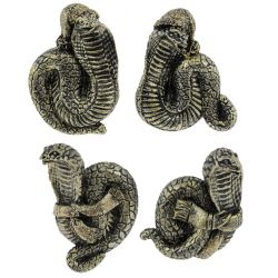 GAEM Магнит "Змея", L4,5 W2 H6 см, 4в.