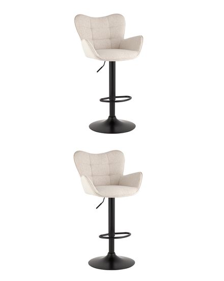 Стул барный Гранд серо-бежевый 2 шт.