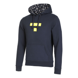 Мужская кофта теннисная Quiet Please New York Skyline Hoody Men - Blue, Yellow