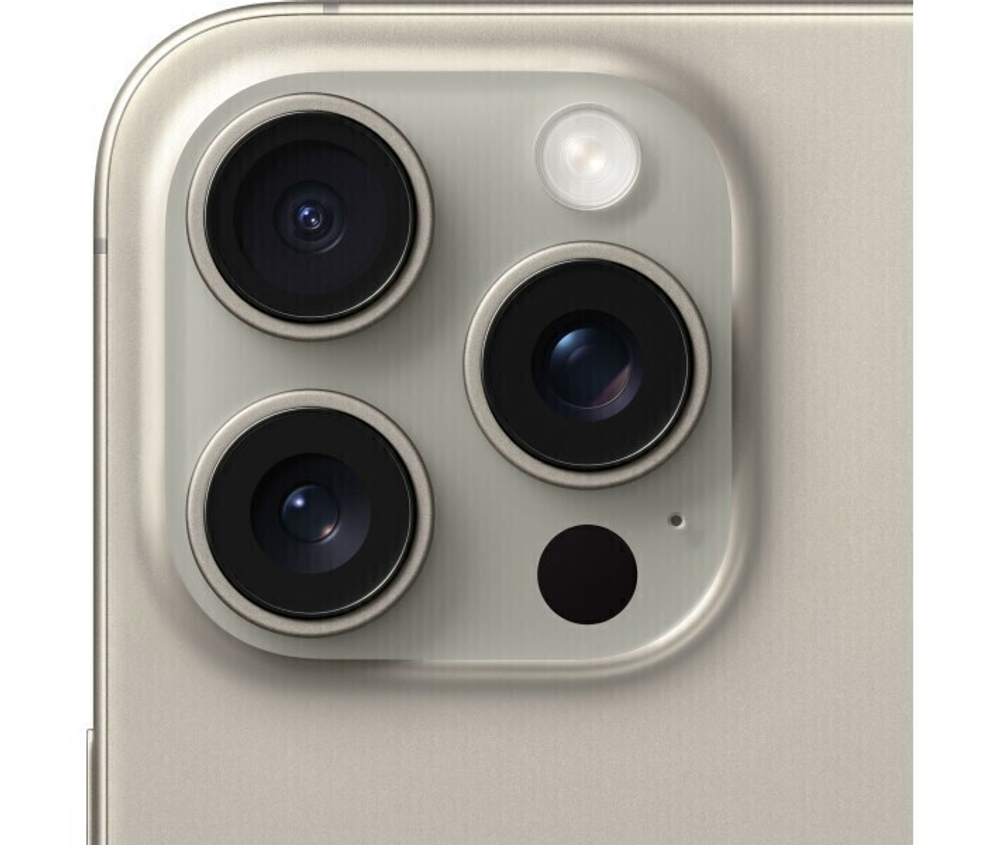 Смартфон Apple iPhone 15 Pro 256 ГБ, Dual: nano SIM + eSIM, натуральный титан