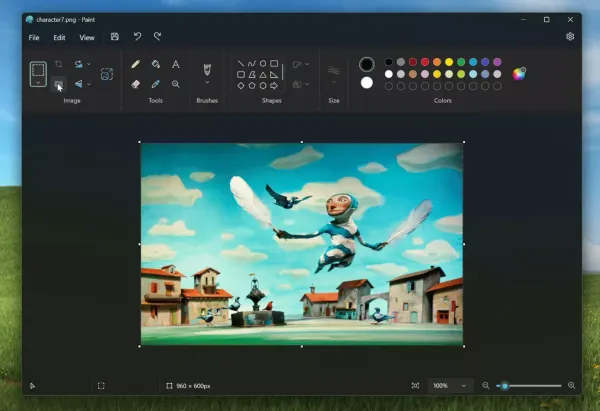 В Paint появится функция удаления фона лишь одним щелком мышки