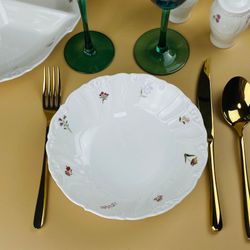 Lenardi 109-211 Салатник 18,5х5см КРОКУС в под.уп.(х24)Фарфор