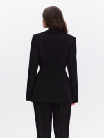 Жакет с отложным воротником