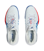 Asics Court FF 3 Novak Clay Белый-Тунец Синие Кроссовки