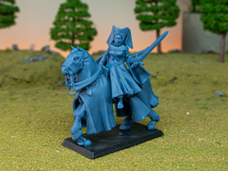 Damsel of Gallia on Horse