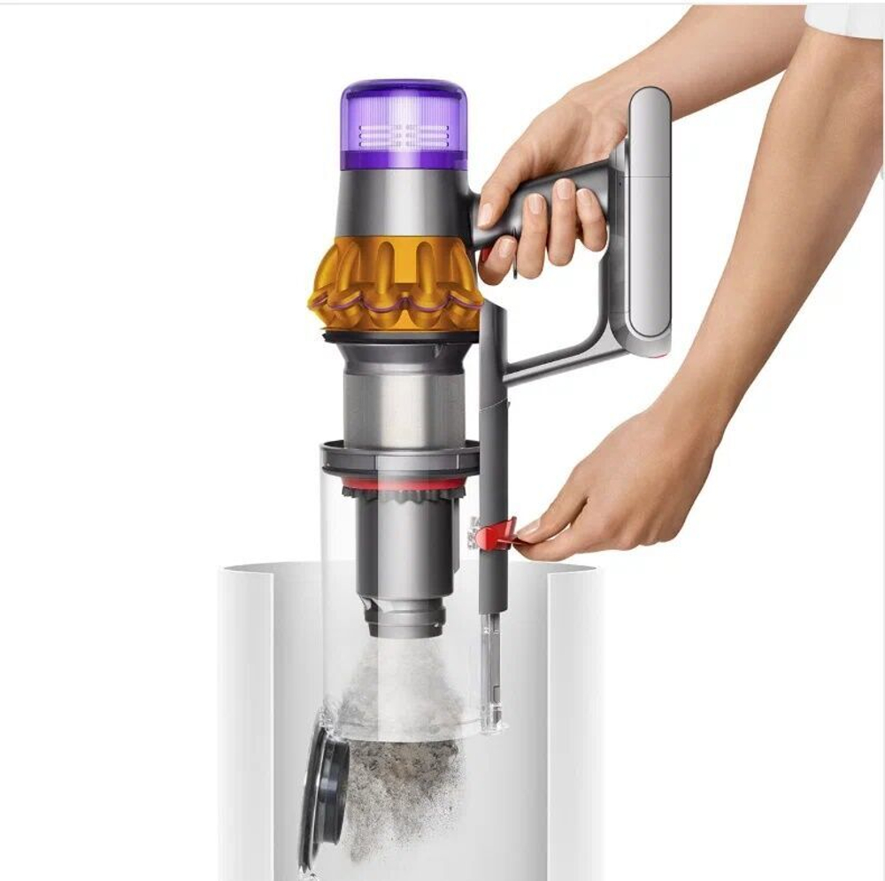 Моющий пылесос Dyson V15S Detect Submarine SV47, жёлтый/никель (Yellow/Nickel)