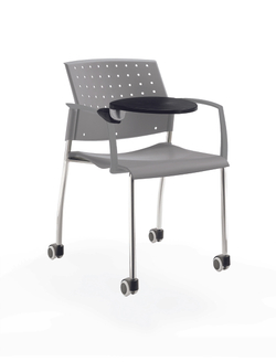 Movie стул на 4 ногах и колесах