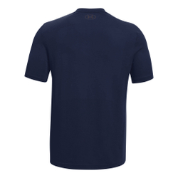 Мужское теннисное поло Under Armour Seamless T-Shirt Men - Dark Blue
