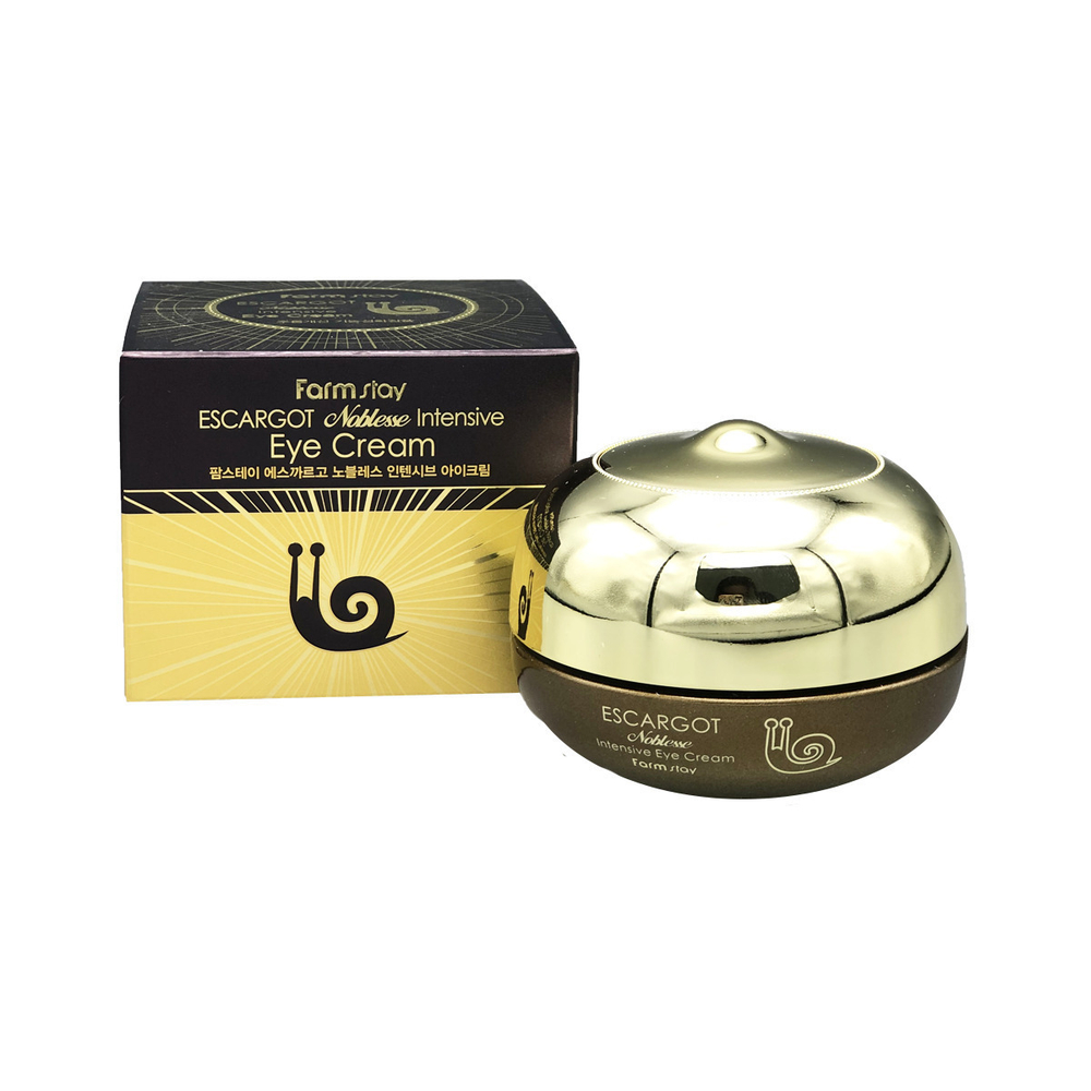 Интенсивный крем для век с муцином улитки FarmStay Escargot Noblesse Intensive Eye Cream 50мл.