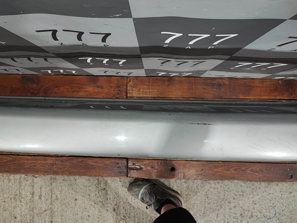 Бампер задний Volkswagen Transporter T5 03-15 Б/У Оригинал 7H5807417E